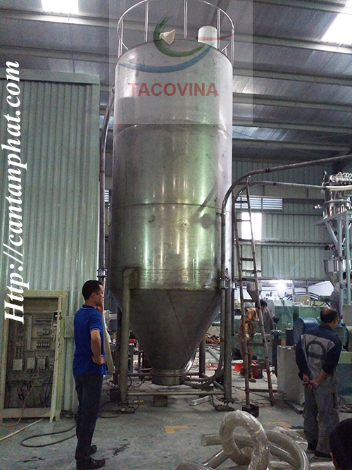 Lắp đặt bàn giao cân điện tử Silo cho công ty sản xuất vật liệu xây dựng